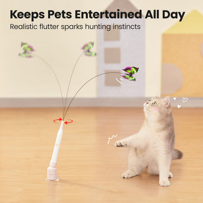 Druva™ Electric Interactive Butterfly Cat