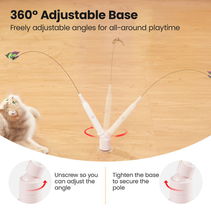 Druva™ Electric Interactive Butterfly Cat
