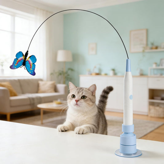 Druva™ Electric Interactive Butterfly Cat