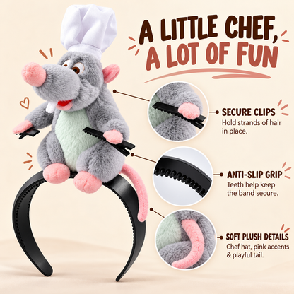 Druva™ Rat Plush Headband