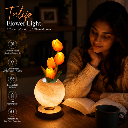 Druva™ Tulip Flower Lamp