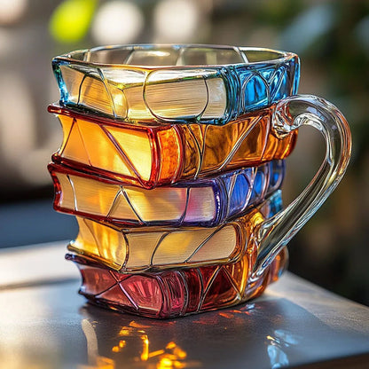 Druva™ Handmade 3D Book Coffee Mug