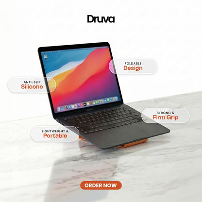 Druva™ foldable silicone stand